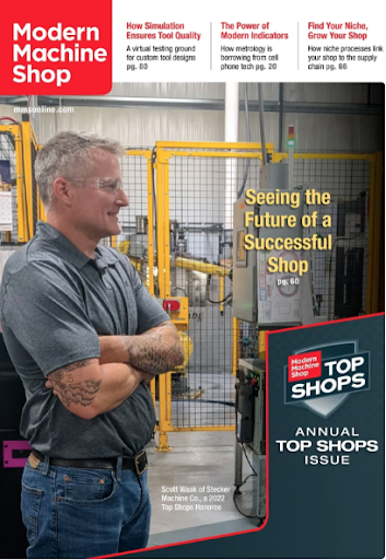Top Shop Stecker Machine Modern Machine Shop Cover