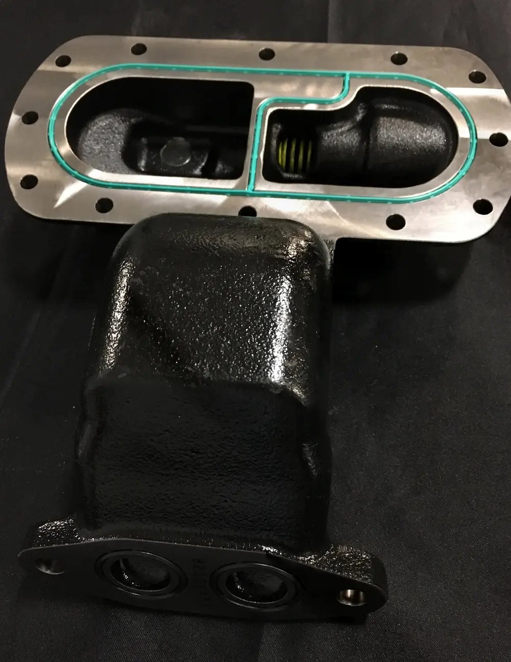 Oil Cooler Cover | CNC Machining Photo