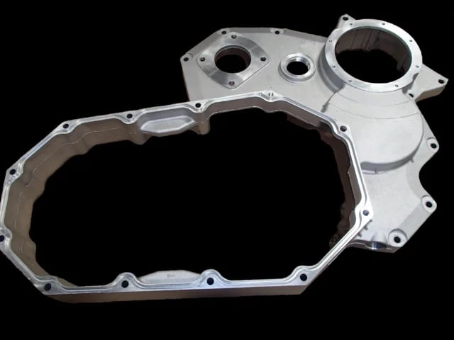 Front Timing Gear Aux Drive Cover | CNC Machining Photo