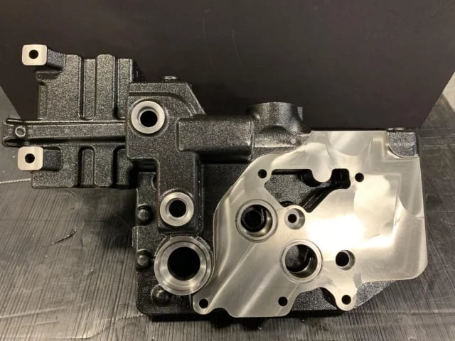Oil Cooler Filter Housing | CNC Machining Photo