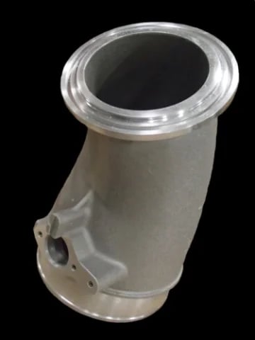 Air Duct LP Turbocharger Compressor | CNC Machining Photo