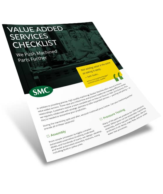 Value added services checklist